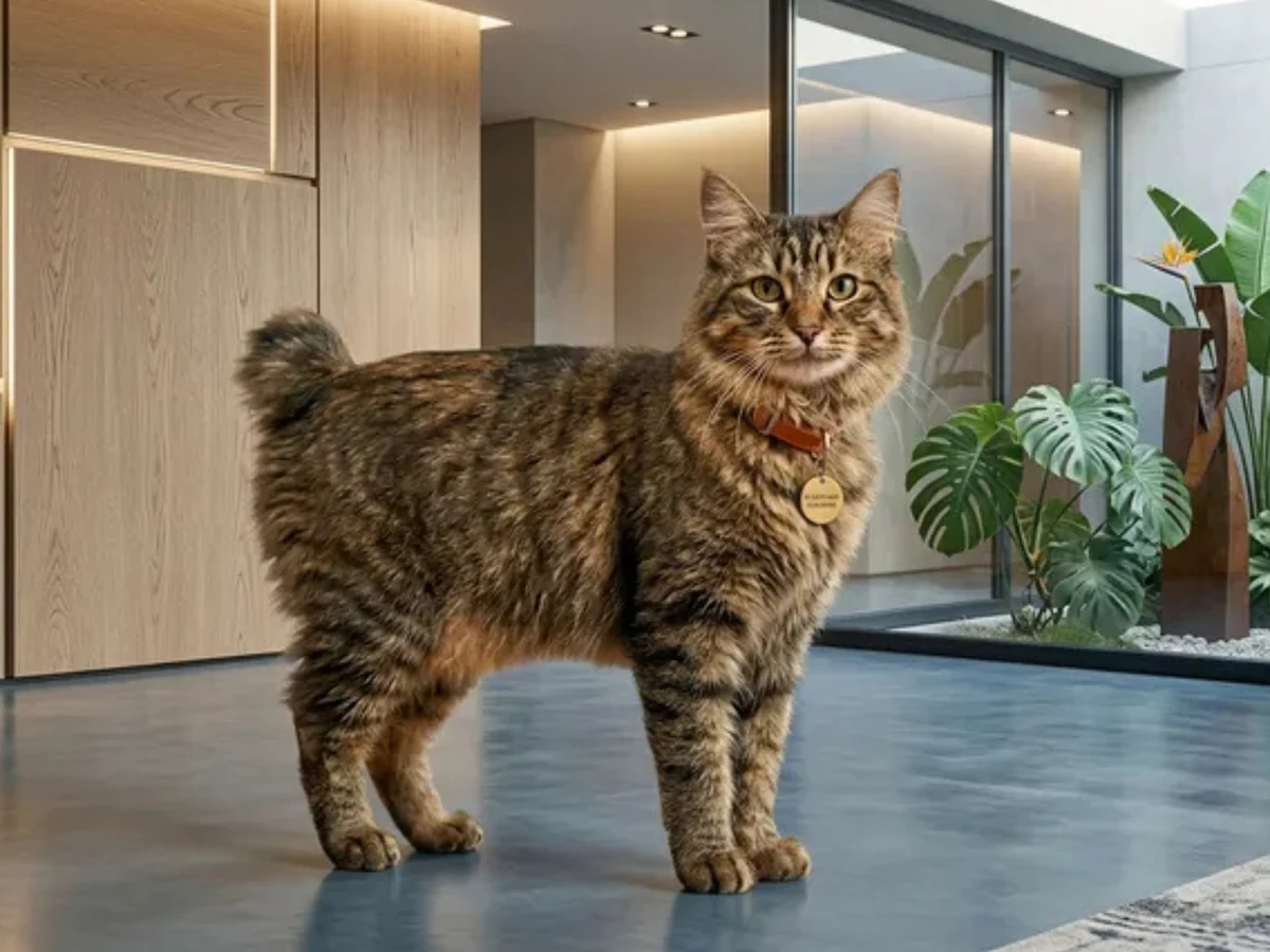 American Bobtail à poil court