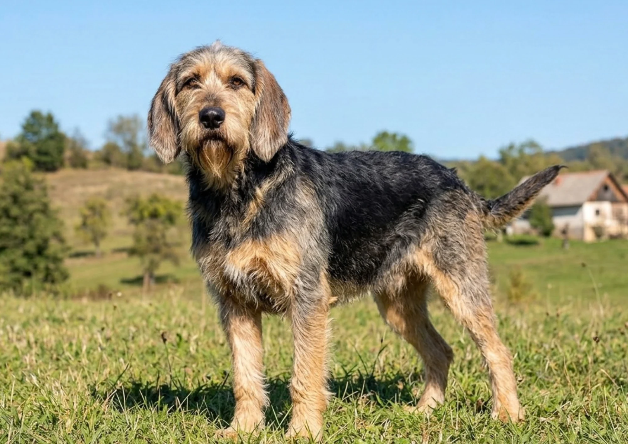 Chien de race Chien courant de Bosnie à poil raide - dit Barak