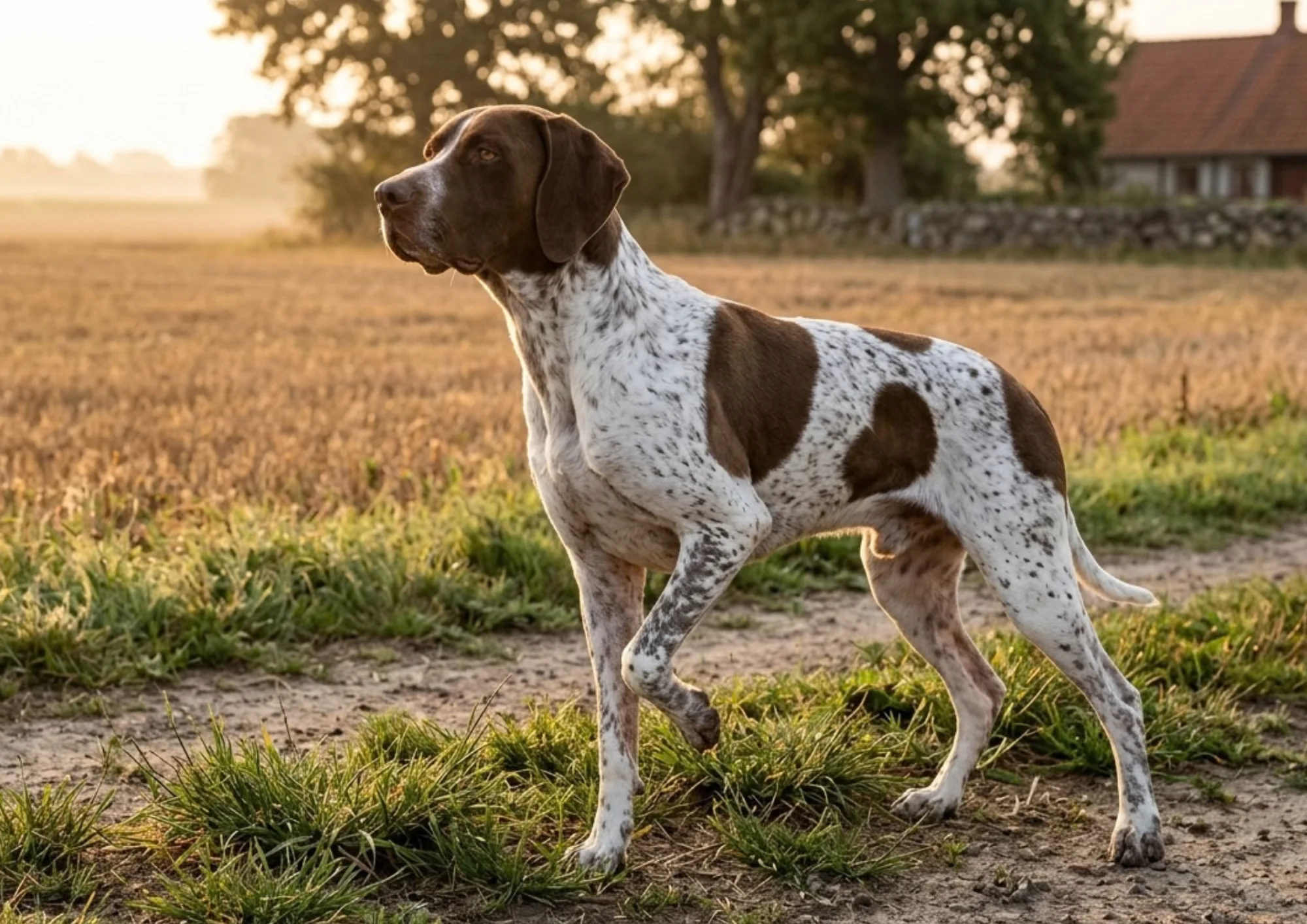 Chien d'arrêt danois ancestral