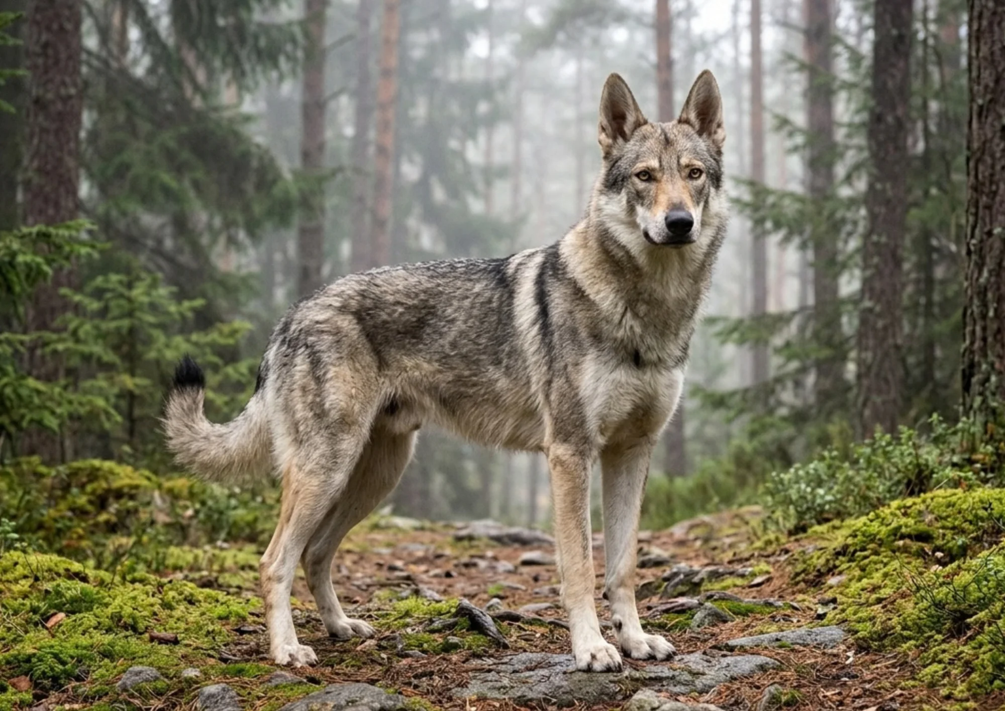 Chien-loup de Saarloos