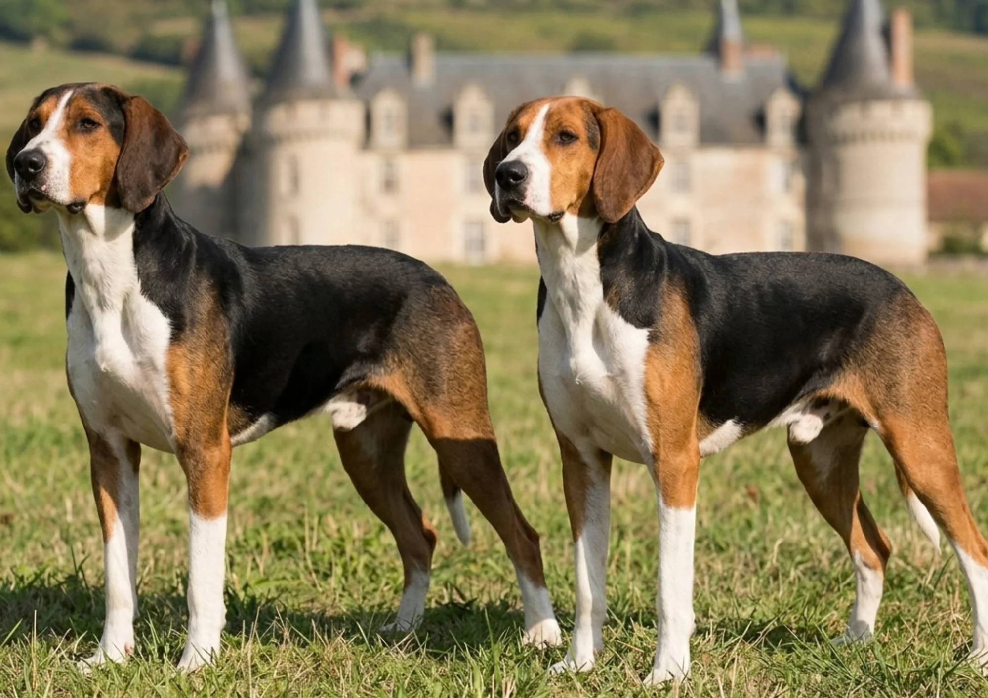 Chien de race Français tricolore