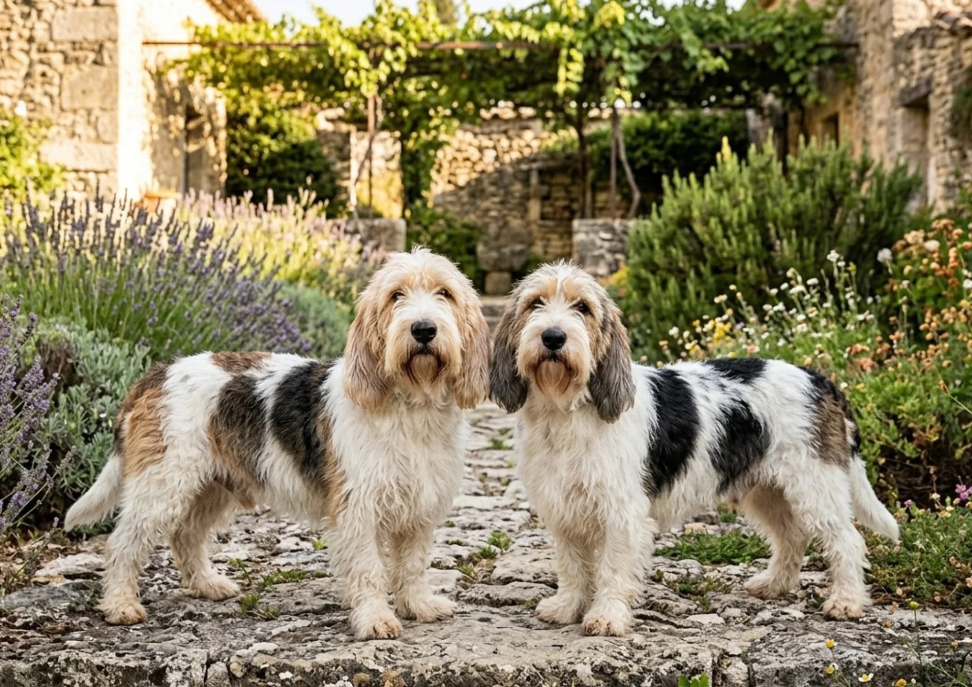 Chien de race Grand Basset Griffon Vendéen