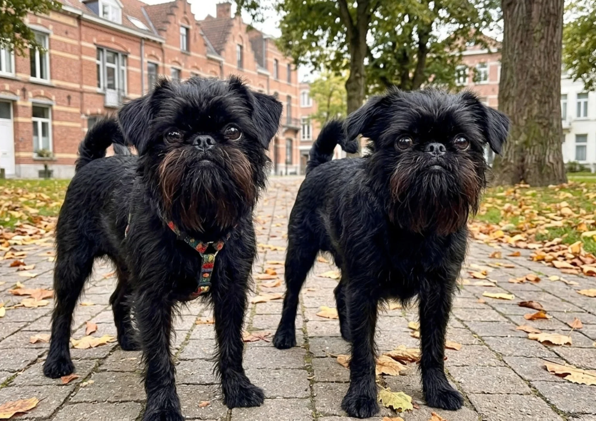 Chien de race Griffon belge