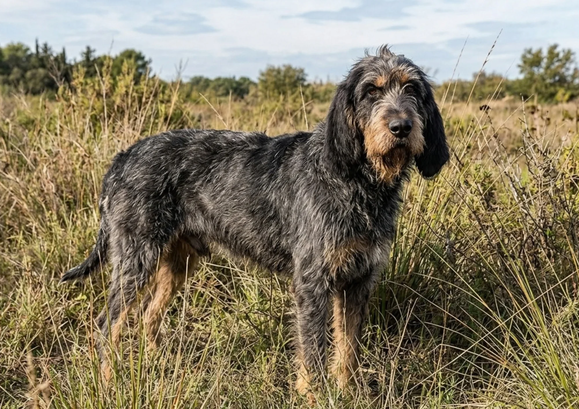 Chien de race Griffon Nivernais